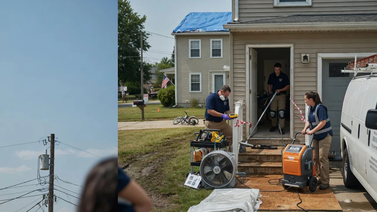 Water Damage Repair in Shipshewana, IN near me